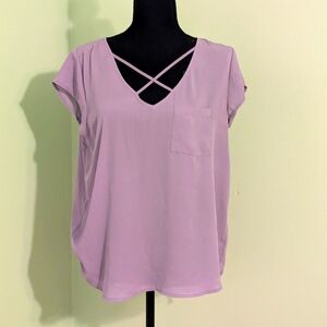 Lavender blouse